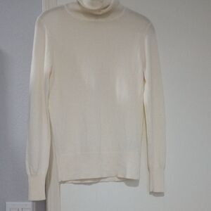 J. Crew Ivory Knit Sweater